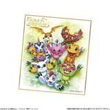 「「デジモン」アグモンたちが勢ぞろい！ イラスト色紙16種がセットになって登場♪」の画像1