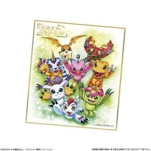 「デジモン」アグモンたちが勢ぞろい！ イラスト色紙16種がセットになって登場♪