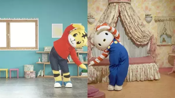 「「ハローキティ×しまじろう」自宅待機の親子に向け、“体操動画”公開！ 世界中の子どもを笑顔にするプロジェクト始動」の画像