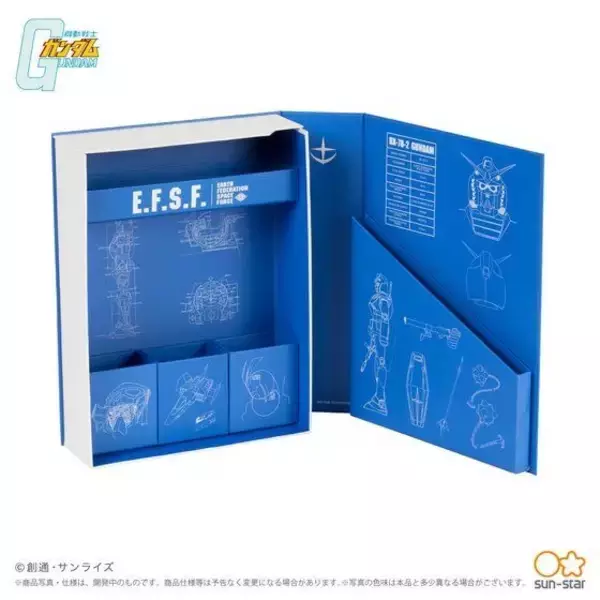 「「ガンダム」V作戦マニュアルが机上工具BOXに！ 自宅やオフィスの整理に大活躍」の画像
