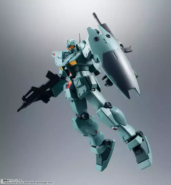 「ガンダム」エースパイロット用ジム・カスタム、“ROBOT魂”でアクションフィギュア化！