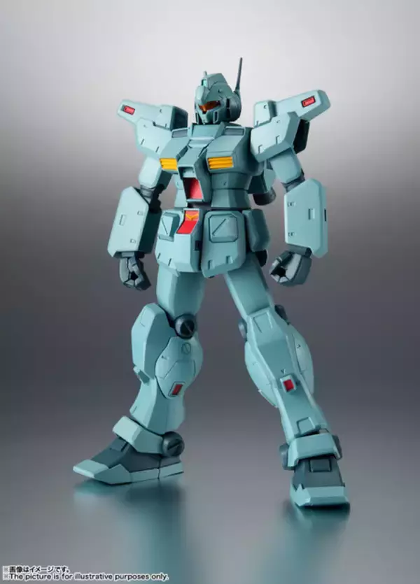 「「ガンダム」エースパイロット用ジム・カスタム、“ROBOT魂”でアクションフィギュア化！」の画像