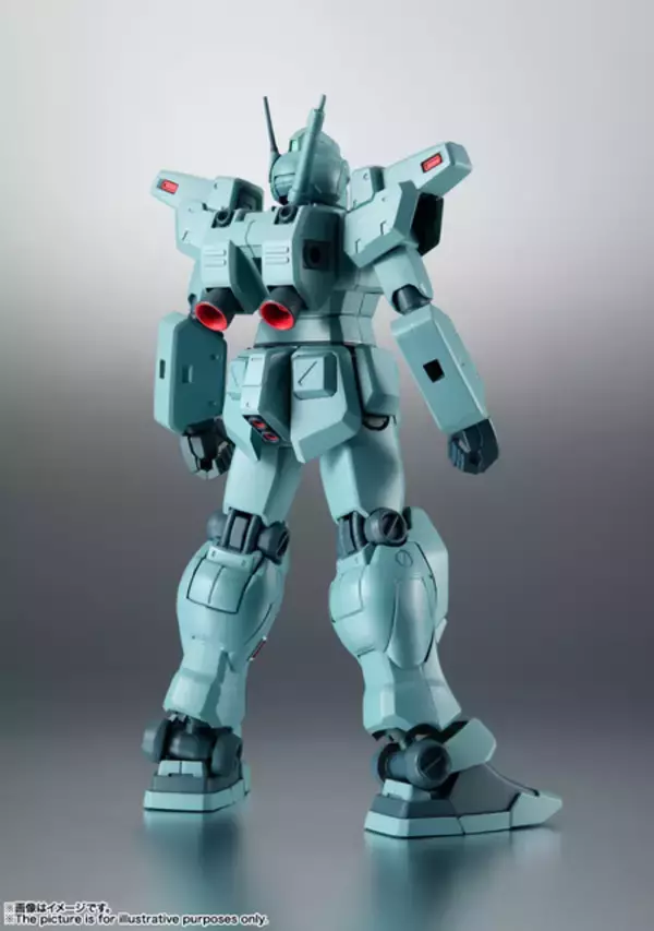 「「ガンダム」エースパイロット用ジム・カスタム、“ROBOT魂”でアクションフィギュア化！」の画像
