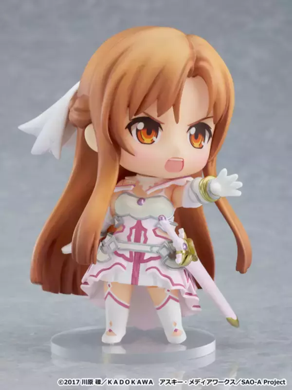 「「SAO」“待っててね…キリト君！！”《創世神ステイシア》として限界したアスナがねんどろいどに」の画像