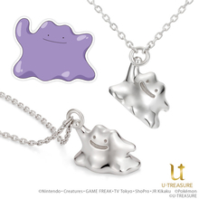 へんしんポケモン“メタモン”がネックレスに！ 柔軟に形を変える姿を立体で再現