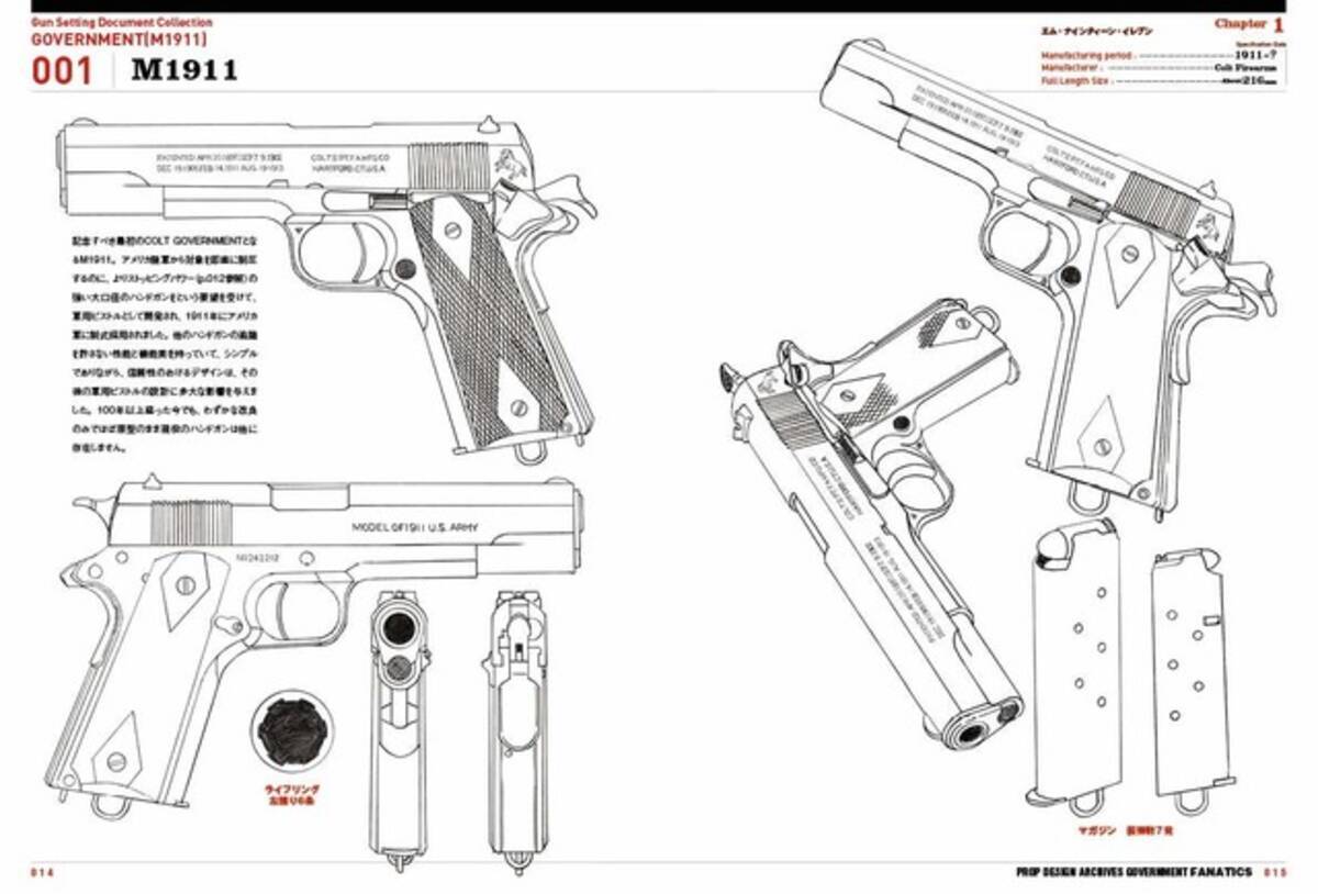 パトレイバー 劇場版原画の元アニメーター 村田峻治が拳銃を解説 線画の設定資料集 年5月30日 エキサイトニュース