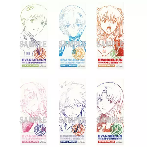 「「エヴァ」渋谷パルコに“ポップアート”コンセプトのコラボカフェがオープン！ オリジナルグッズの販売も」の画像