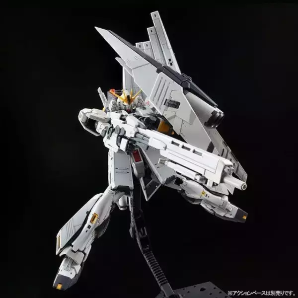 「「ガンダム」νガンダム、重武装形態“HWS”がRGでガンプラ化！ 圧倒的火力を感じさせるディティールに注目」の画像