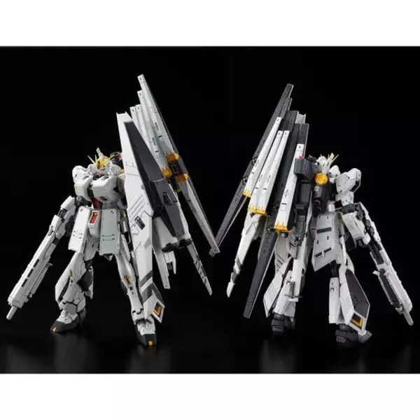 「「ガンダム」νガンダム、重武装形態“HWS”がRGでガンプラ化！ 圧倒的火力を感じさせるディティールに注目」の画像