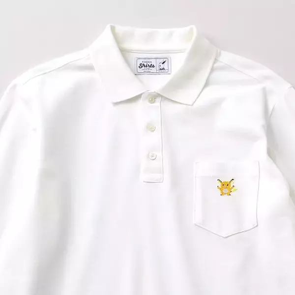 「ポケモンシャツから夏に嬉しいポロシャツ登場！ カントー地方151種の刺繍から選べる」の画像