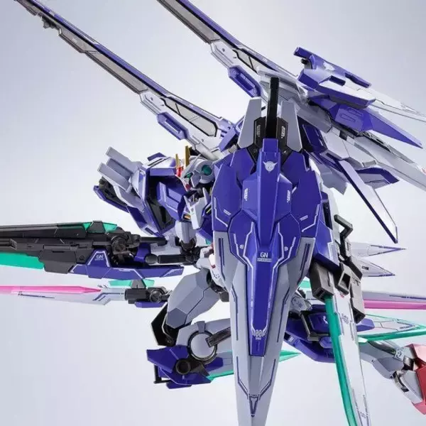 「ガンダムOO」究極装備のダブルオーガンダム、“METAL BUILD魂”に登場！ GNソードIIブラスターなど付属品に注目