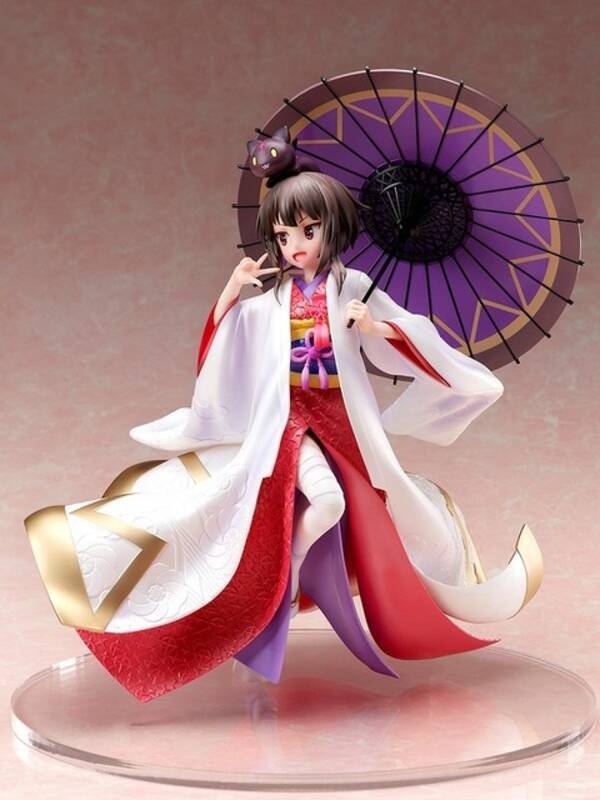 映画 このすば 爆裂 かわいい白無垢姿のめぐみんが立体化 エクスプロージョン級の愛くるしさに 年6月17日 エキサイトニュース