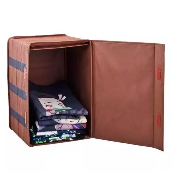 「「鬼滅の刃」禰豆子の“箱”が収納ボックスに！ この箱には手出しはさせない...炭治郎の大事なものなんだ！」の画像