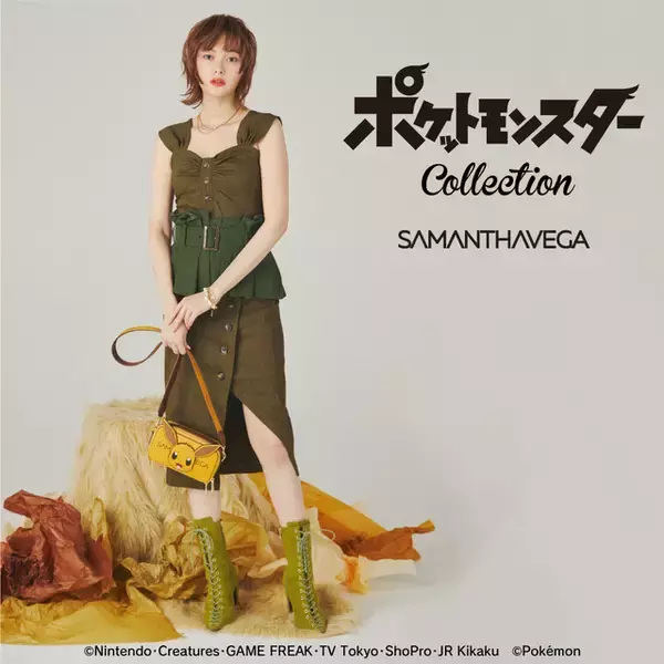 「「ポケモン」サマンサベガとコラボ！ ロケット団やピカチュウのアイテムが登場」の画像