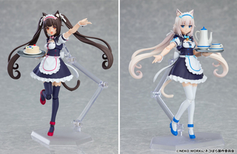 ハートフルネコストーリー「ネコぱら」いにゃっしゃいませ！ 双子ネコのショコラ＆バニラがfigma化