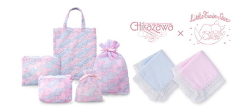 サンリオ“キキとララ”が幻想的なハンカチ＆小物に♪老舗レース専門店とコラボ