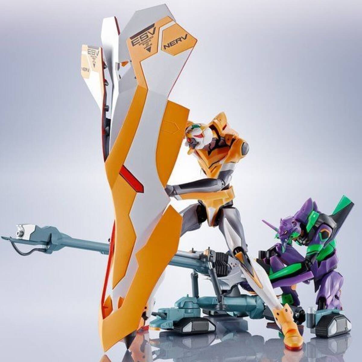 ヱヴァ新劇場版 序 あなたは死なないわ 私が守るもの ヤシマ作戦 再現パーツセットが Robot魂 に登場 年6月30日 エキサイトニュース