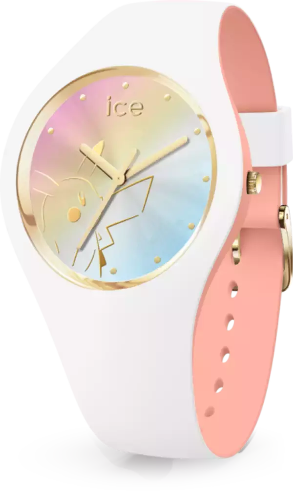 「「ポケモン×アイスウォッチ」文字盤にピカチュウがデザイン♪ 限定コラボ腕時計発売 普段使いに◎」の画像