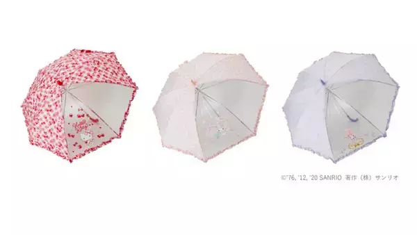 「「サンリオ」推しキャラと一緒に梅雨も楽しく♪ 雨具やお家遊びグッズが登場」の画像