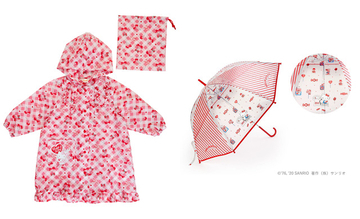 「サンリオ」推しキャラと一緒に梅雨も楽しく♪ 雨具やお家遊びグッズが登場