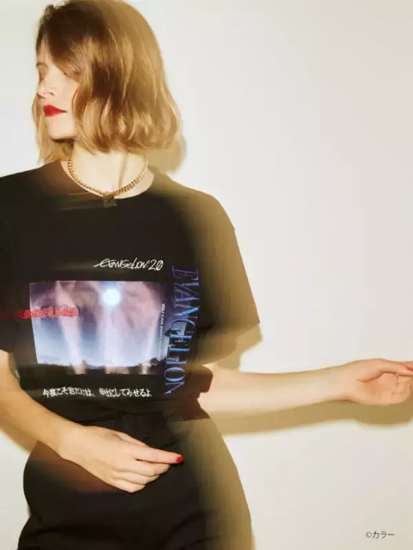 「「ヱヴァンゲリヲン×jouetie」劇中シーンをスタイリッシュに！コラボTシャツ登場」の画像