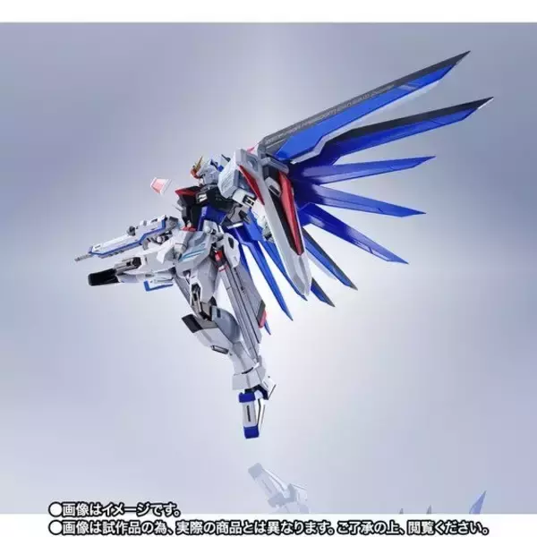 「「ガンダムSEED」フリーダムガンダム、“METAL ROBOT魂”でフィギュア化！ シルエット＆ギミックにこだわり」の画像