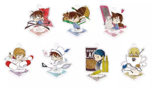 「「名探偵コナン」コナンたちがミニチュアサイズに！ 新デザイングッズが登場」の画像