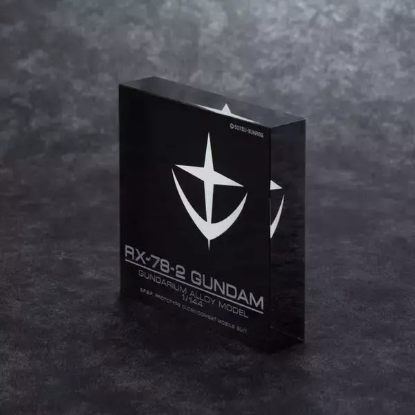 「40周年の集大成…「ガンダリウム合金モデル」のガンプラが登場！ 地球の重力で感じる「ガンダム」の重み」の画像
