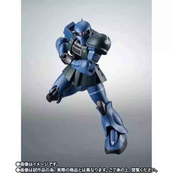 「「ガンダム」旧ザク（黒い三連星仕様）、“ver. A.N.I.M.E”でROBOT魂に登場！ ガイア、オルテガ、マッシュ機が再現可能」の画像