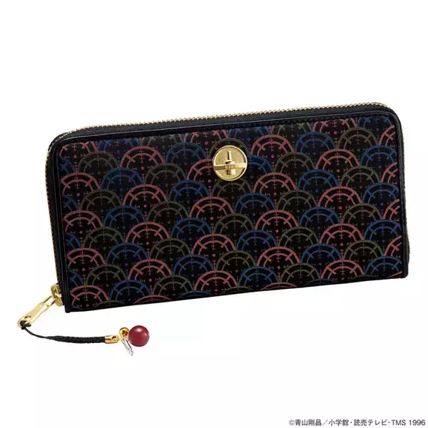 「「名探偵コナン×西陣織」赤井秀一モデルの長財布登場！ 伝統の青海波と銃のスコープ文様に注目」の画像