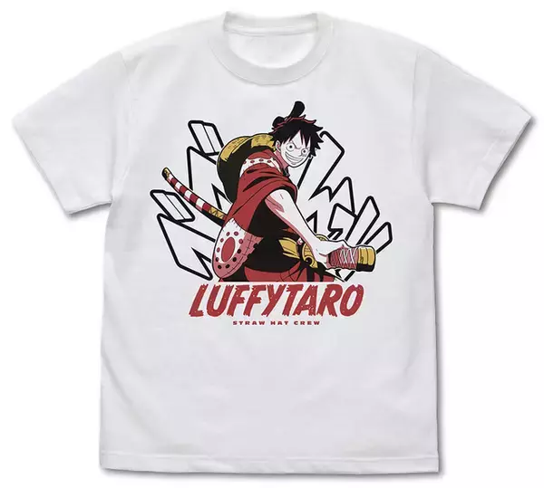 「「ワンピース」ルフィがコスパ25周年をお祝い！ ワノ国編の麦わらの一味&エースが描き下ろしイラストでTシャツに！」の画像