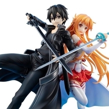 「SAO」黒の剣士・キリト＆閃光のアスナが背中合わせで立体化！ 10周年の軌跡をここに…