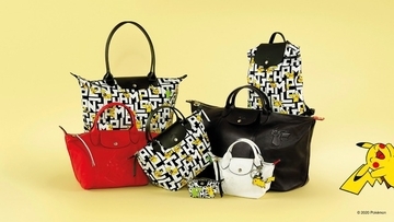 「ポケモン」仏バッグブランド「Longchamp（ロンシャン）」とコラボ！ ジョッキー帽をかぶったピカチュウがキュート♪