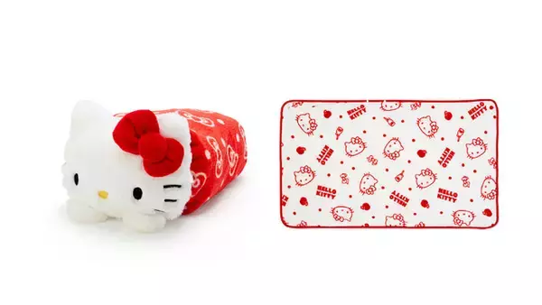 「「サンリオ」あったかわいい♪クッションブランケット＆ルームシューズ、加湿器発売 実用性◎」の画像