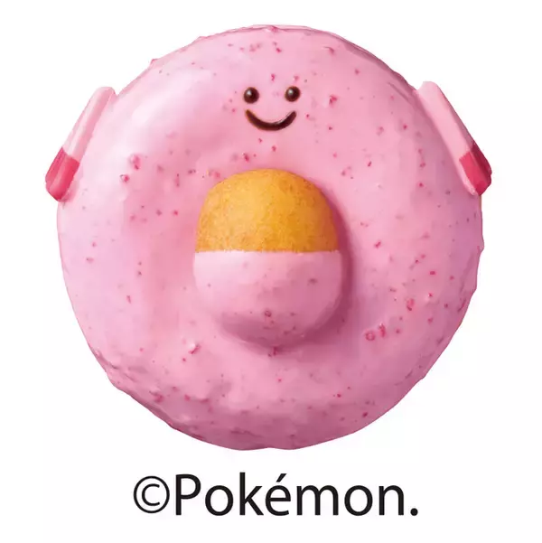「「ミスド×ポケモン」にラッキー初登場！ 11月13日より発売開始」の画像