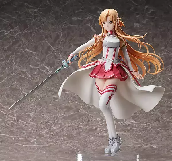 「「SAO アリシゼーション WoU」アスナ、“血盟騎士団”団服姿でフィギュア化！ 1/4ビッグサイズの迫力に注目」の画像