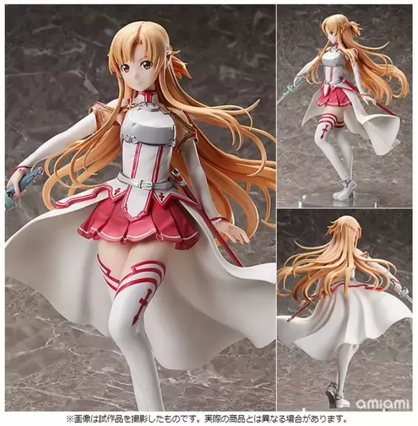 「「SAO アリシゼーション WoU」アスナ、“血盟騎士団”団服姿でフィギュア化！ 1/4ビッグサイズの迫力に注目」の画像