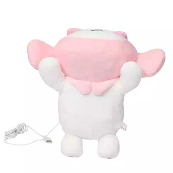 「「サンリオ」お膝に置いてポカポカ癒されよう♪ ヒーター内蔵のマイメロディ、シナモロールたちのぬいぐるみ登場」の画像