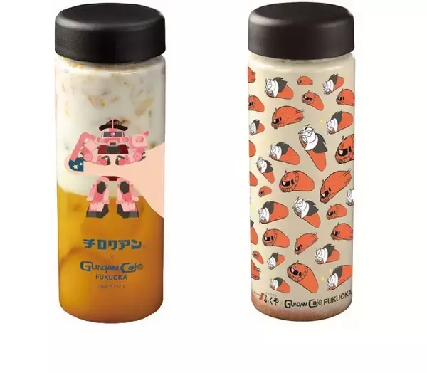 「「ガンダムカフェ」坊ややけんさ―― 数々の名言が博多弁に！ “福岡店”1周年記念コラボでチロリアン＆明太子ドリンク登場」の画像