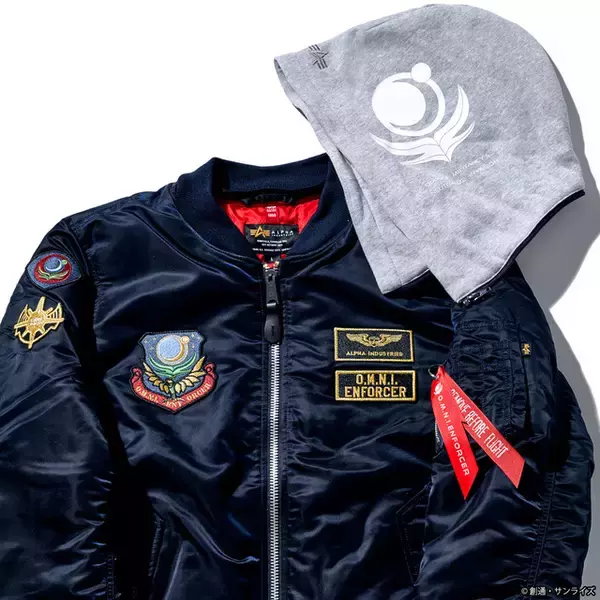 「「ガンダムSEED」キラ＆アスランをイメージした“MA-1”ジャケット登場！ ミリタリーブランド・ALPHAとコラボ」の画像