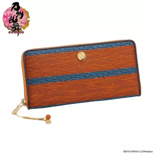 「「刀剣乱舞」×日本伝統の織物、陸奥守吉行、鶴丸国永らモチーフの長財布が登場」の画像