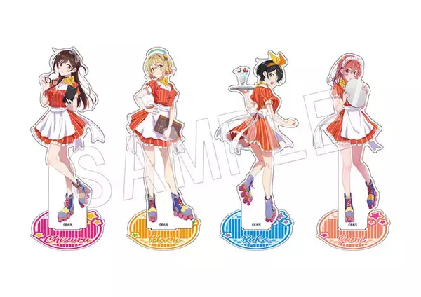 「「彼女、お借りします」“カノジョ”たちがダイナー風衣装に着替えたら... プリンセスカフェコラボ開催」の画像