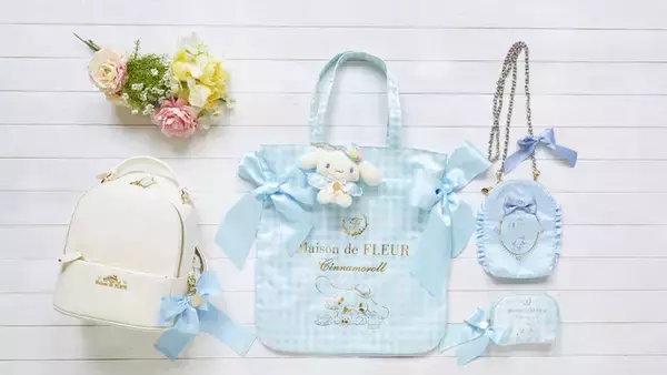 「「メゾン ド フルール×サンリオ」第2弾が登場！ ポムポムポリン＆ポチャッコがコラボグッズに仲間入り」の画像