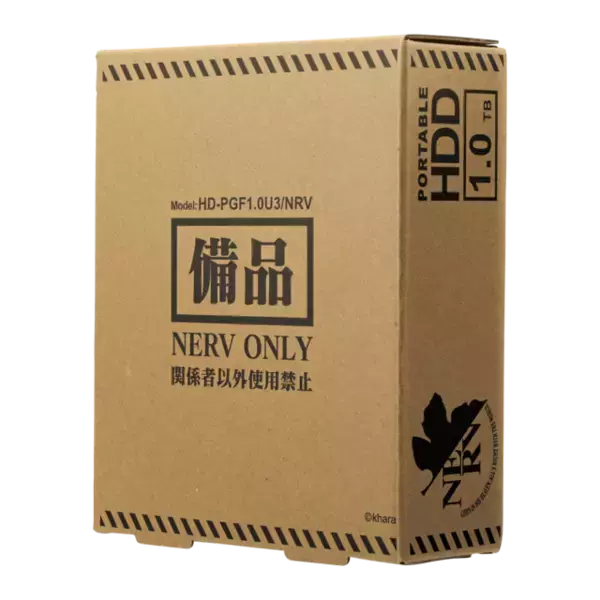 「「エヴァ」特務機関NERV官給品イメージのHDD＆SSDが登場」の画像