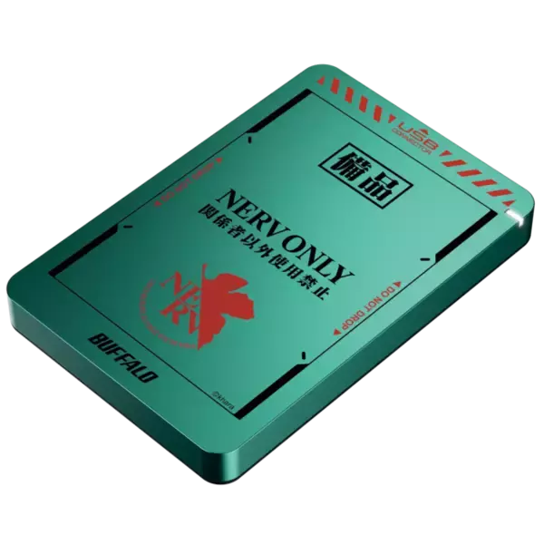 「「エヴァ」特務機関NERV官給品イメージのHDD＆SSDが登場」の画像