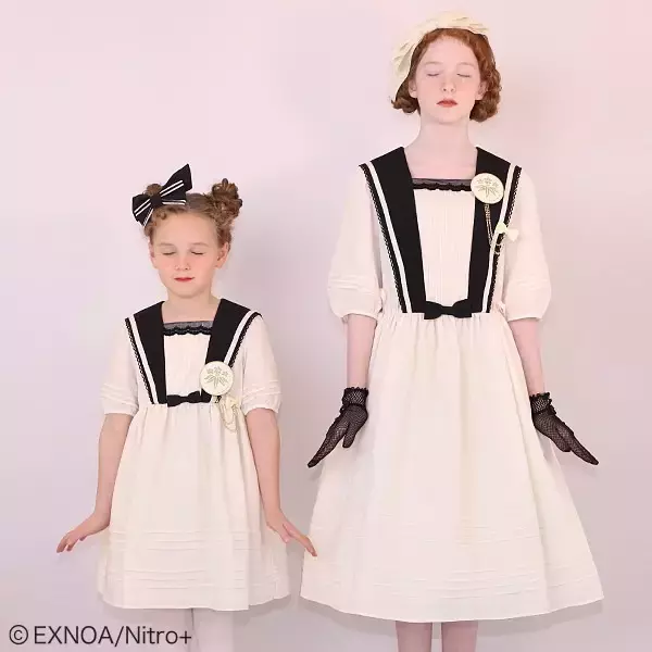 「「刀剣乱舞」髭切、膝丸、鶴丸国永をイメージしたガーリーなワンピースが登場！」の画像