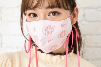 「サンリオ」“リボン付き”マスク登場！マイメロほか全9種 アクセサリー感覚で楽しめる♪