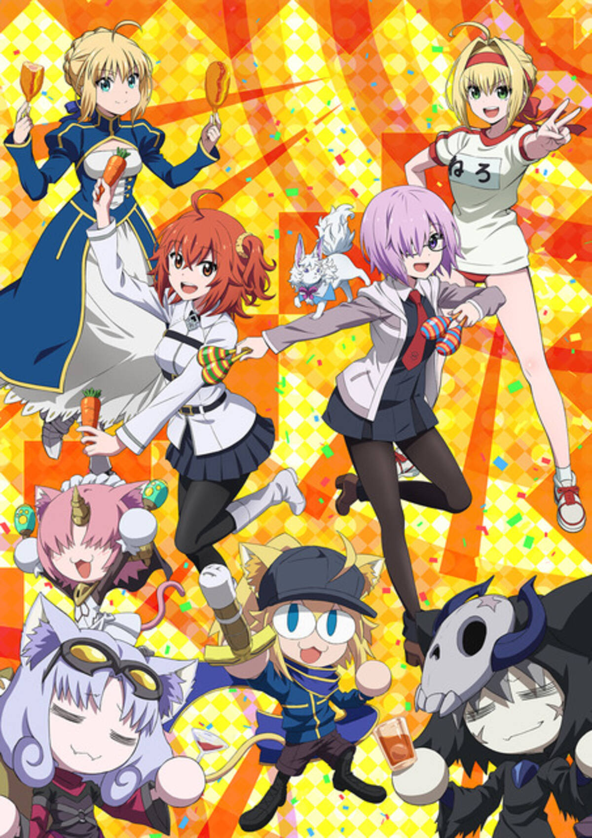 ねこのおやしろ ましゅー B2タペストリー FGO アルトリア ランサー 