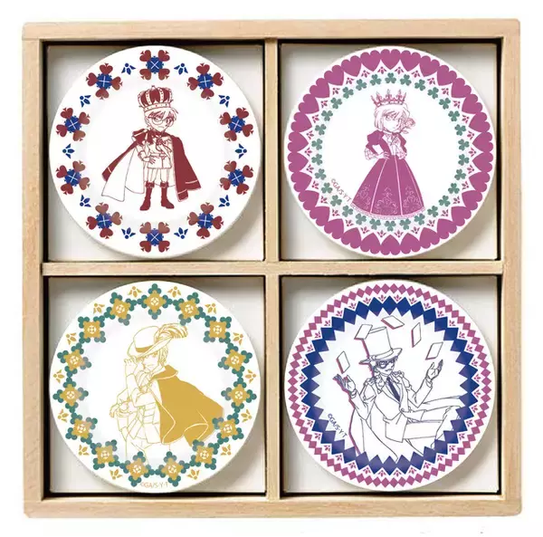 「名探偵コナン」安室透や怪盗キッドとティータイム♪ 描き下ろしイラスト使用のグッズが登場！