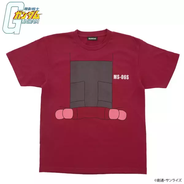 「「機動戦士ガンダム」ガンダム・シャア専用ザク・量産型ザクに全身でなりきる！ アパレルアイテムが登場」の画像